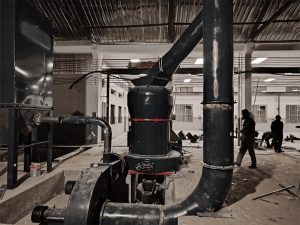 俄羅斯15TPH石灰石磨粉生產(chǎn)線